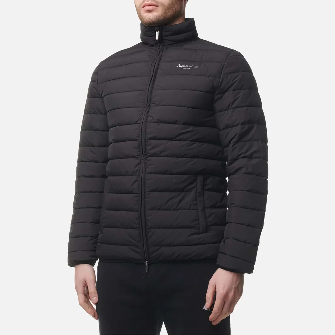 Aquascutum Мужской пуховик Active 100GR Mock Neck