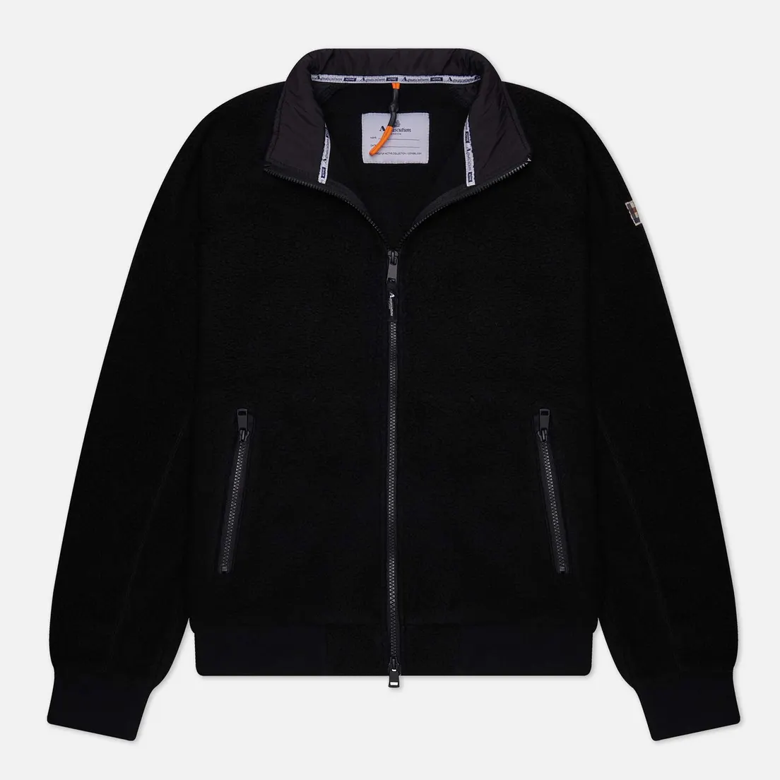 Aquascutum Мужская флисовая куртка Active One Color Sherpa