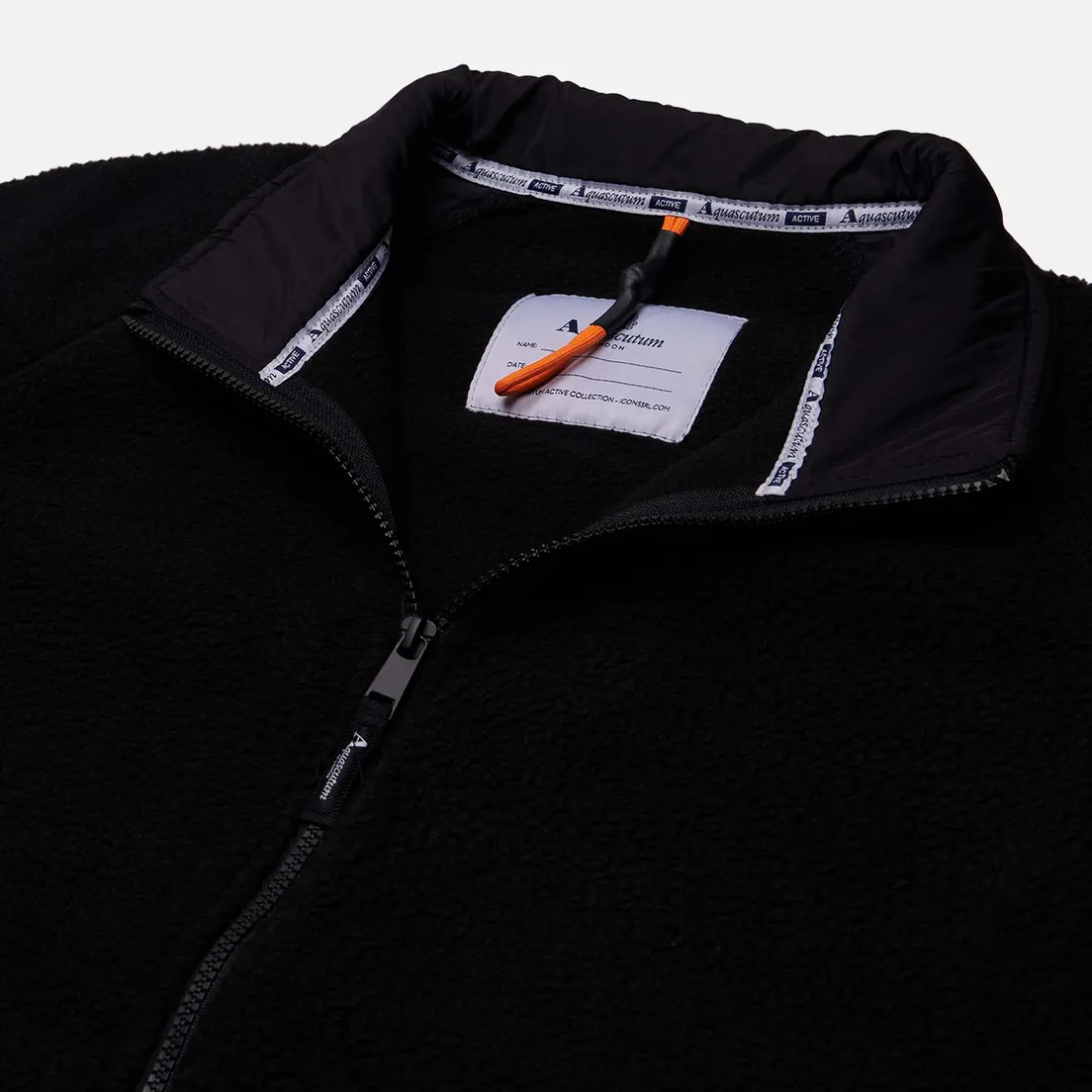 Aquascutum Мужская флисовая куртка Active One Color Sherpa