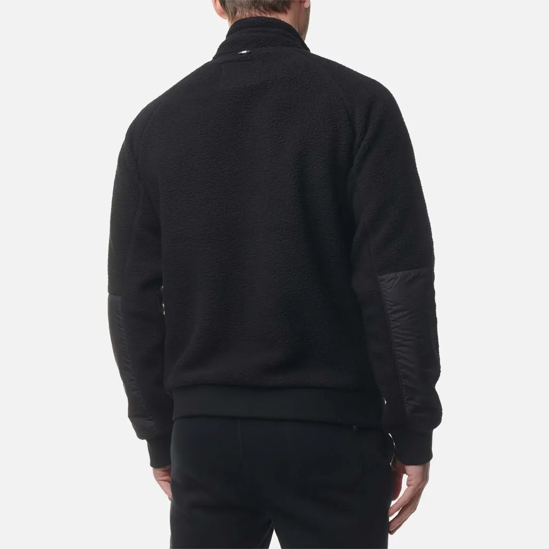 Aquascutum Мужская флисовая куртка Active One Color Sherpa