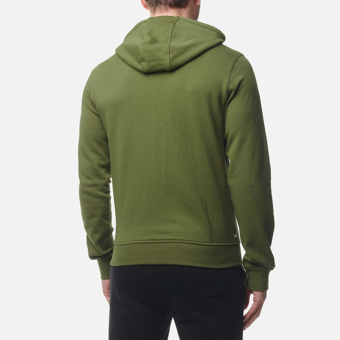 Aquascutum Мужская толстовка Active Big Logo Hoodie Fleece