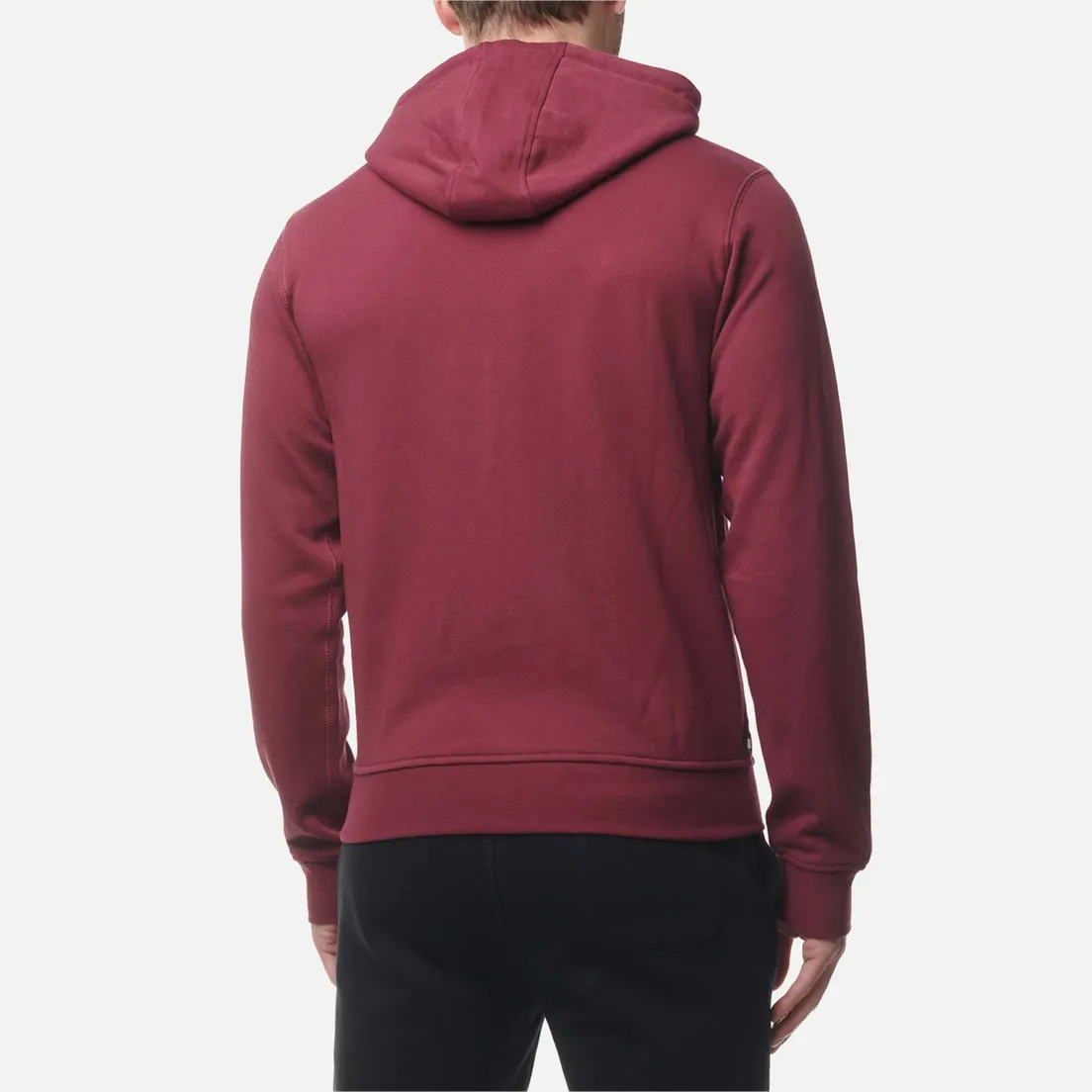 Aquascutum Мужская толстовка Active Big Logo Hoodie Fleece