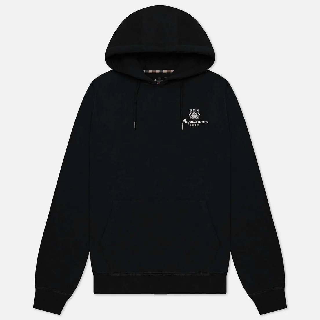 Aquascutum Мужская толстовка Active Small Logo Hoodie Fleece