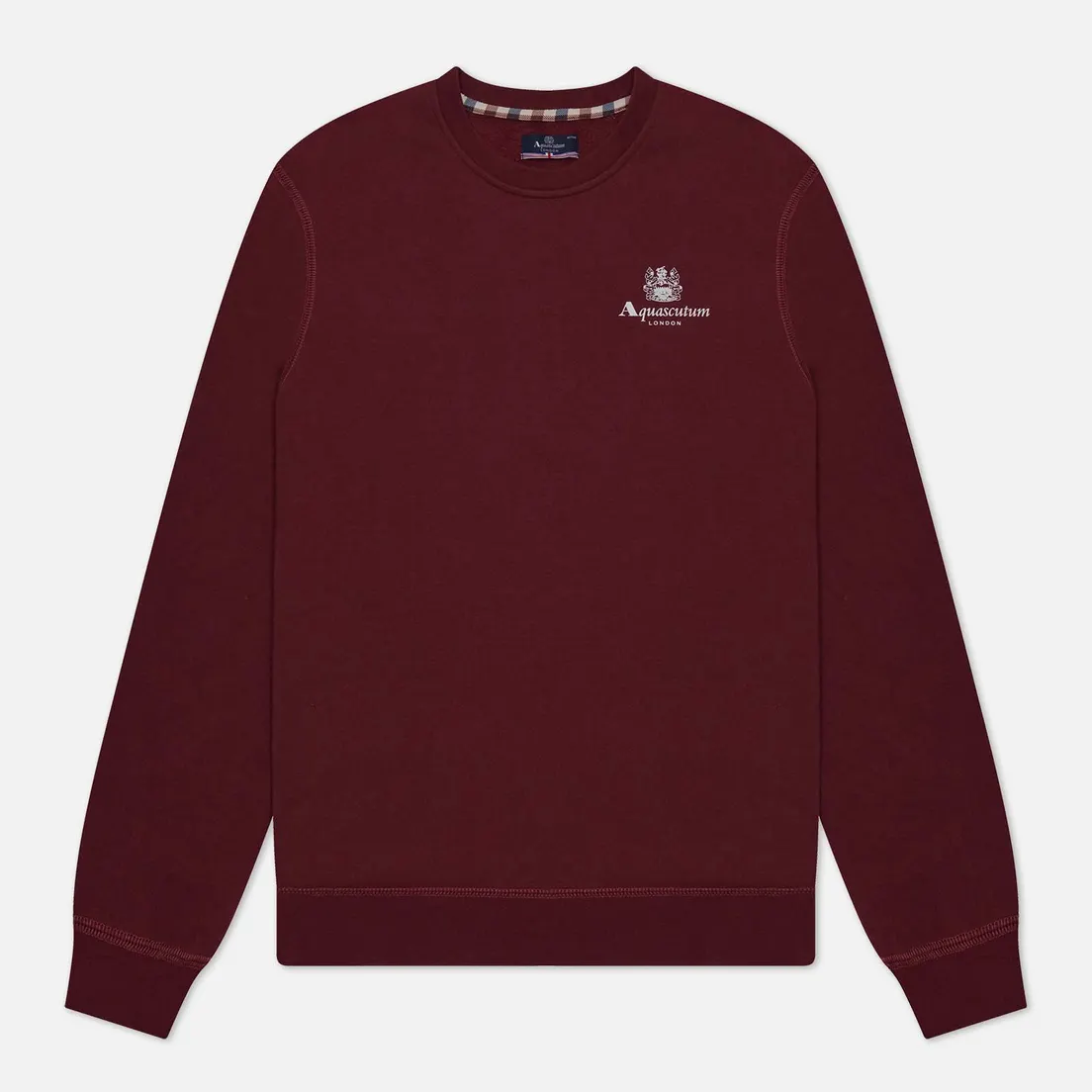 Aquascutum Мужская толстовка Active Small Logo Crew Neck Fleece
