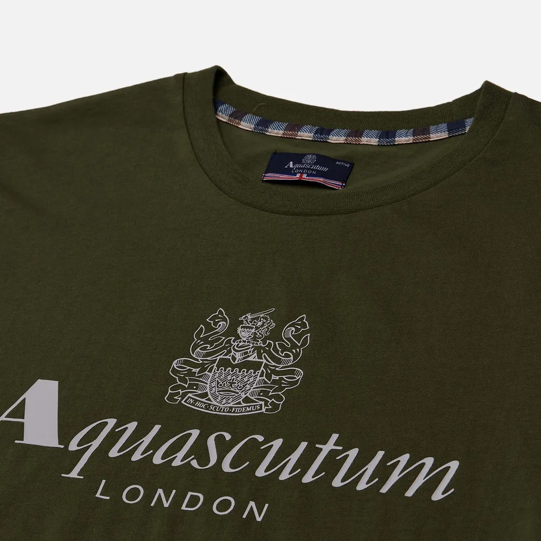 Aquascutum Мужская футболка Active Big Logo
