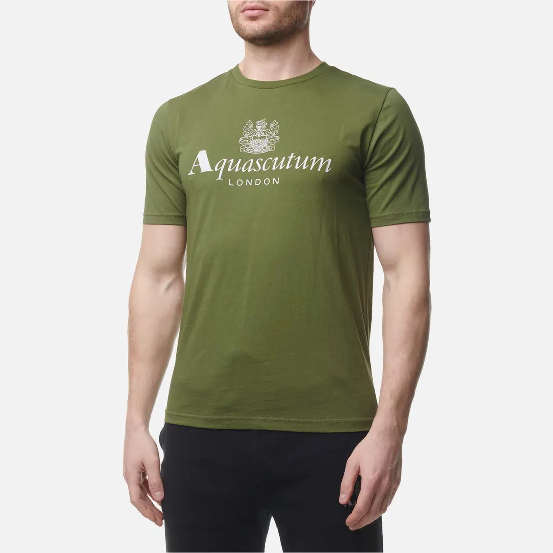 Aquascutum Мужская футболка Active Big Logo