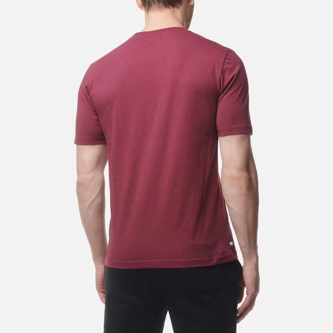 Aquascutum Мужская футболка Active Check Pocket