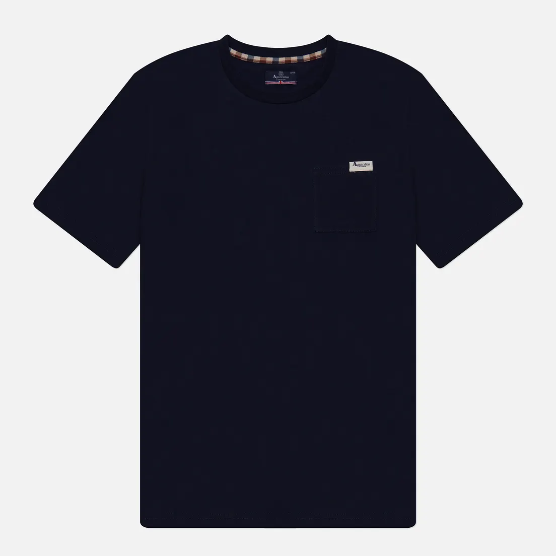 Aquascutum Мужская футболка Active Small Logo Pocket