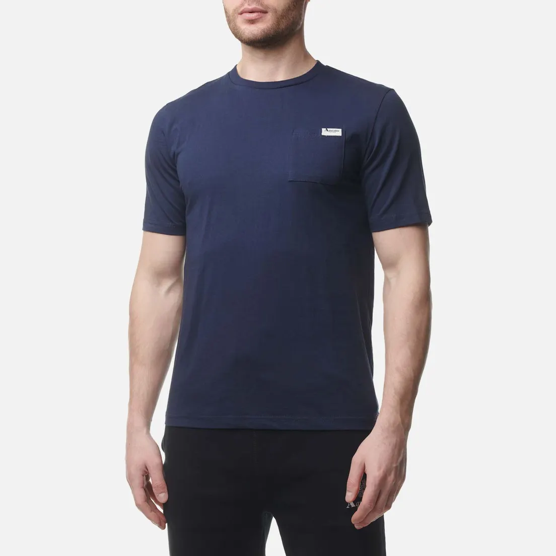 Aquascutum Мужская футболка Active Small Logo Pocket
