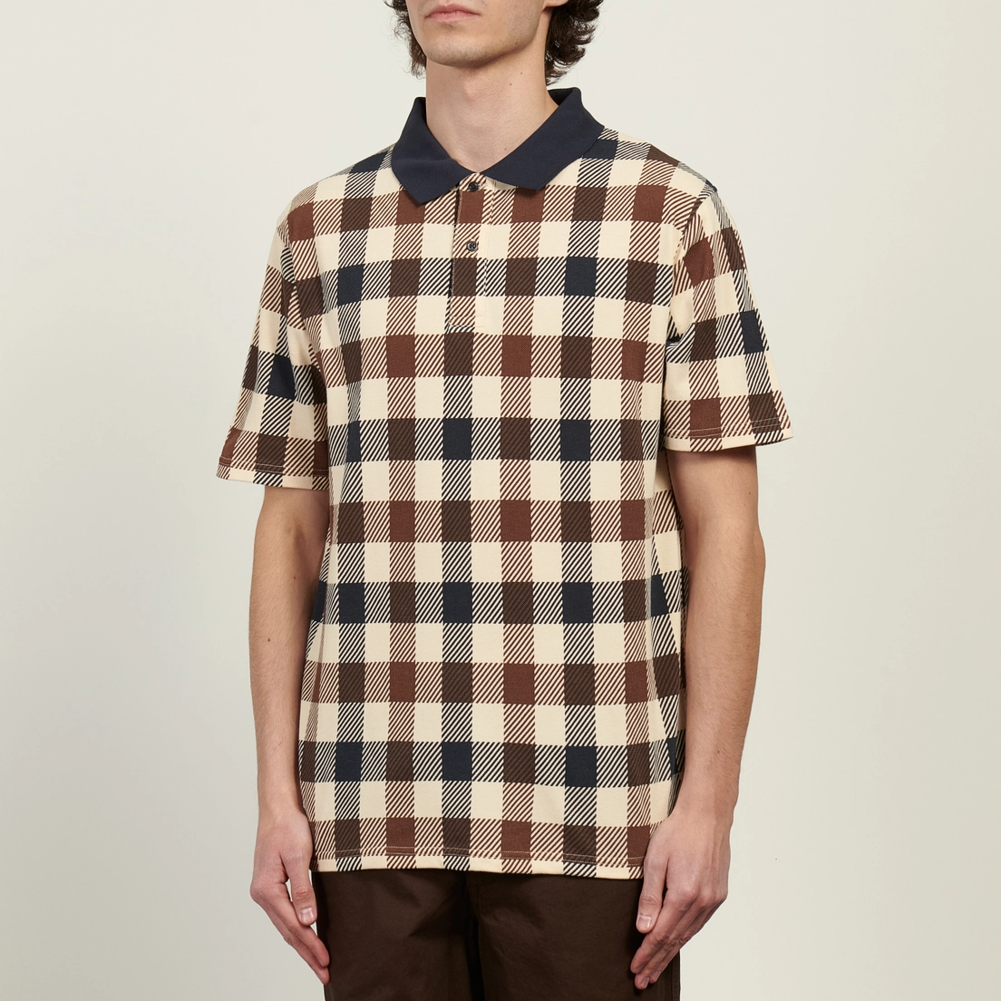 Aquascutum Мужское поло Macro Iconic