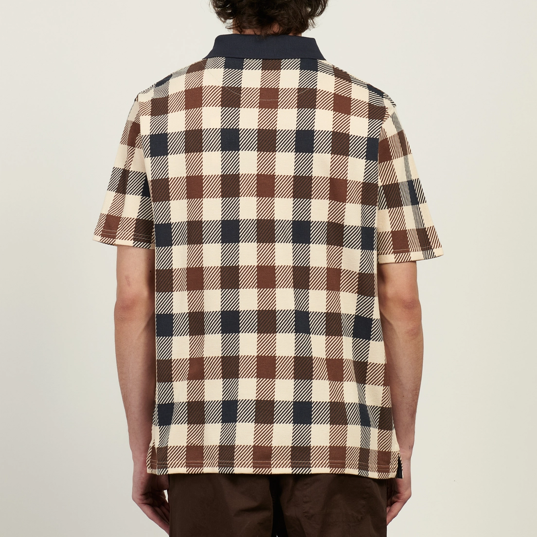 Aquascutum Мужское поло Macro Iconic