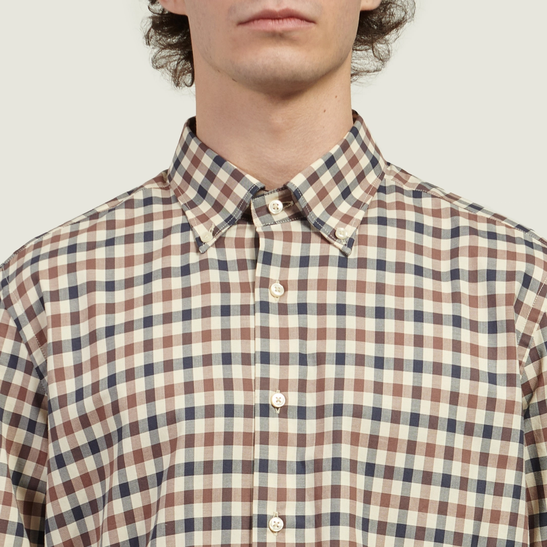 Aquascutum Мужская рубашка Iconic