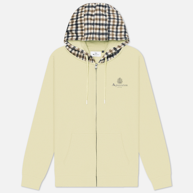 Мужская толстовка Aquascutum Full Zip Club Check Hoodie