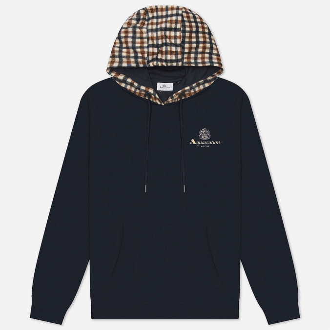 Мужская толстовка Aquascutum Club Check Hoodie