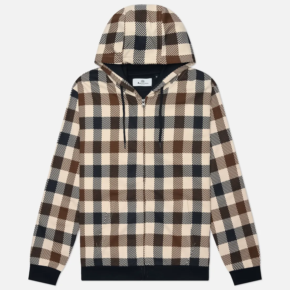 Aquascutum Мужская толстовка Macro Iconic Hoodie