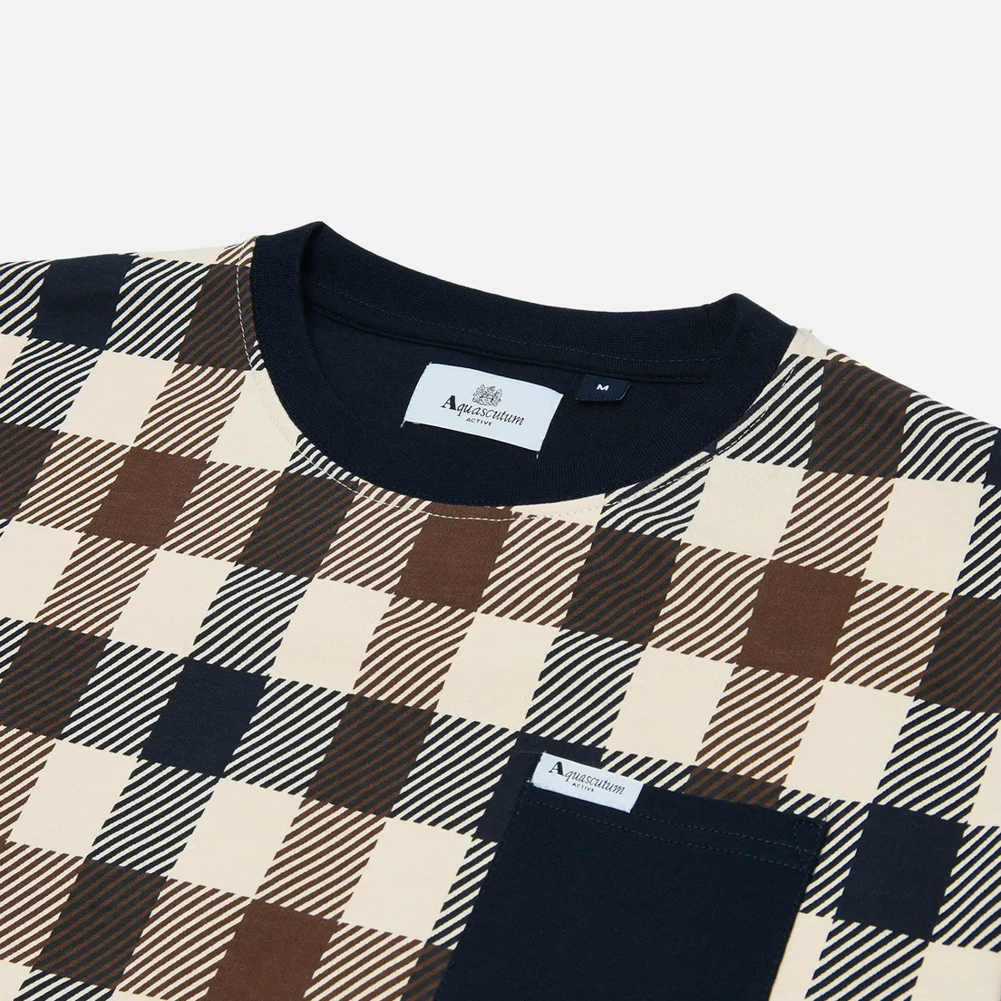 Aquascutum Мужская толстовка Macro Iconic Pocket Crewneck