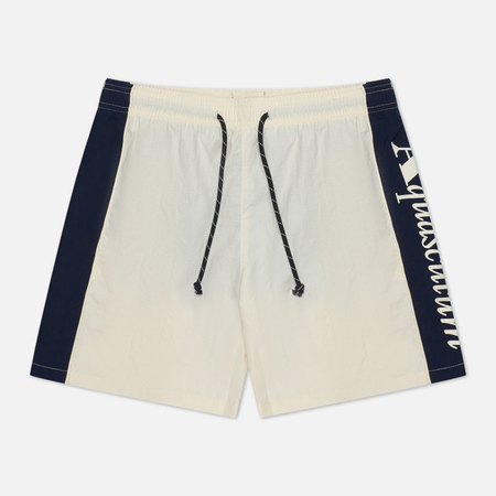 Мужские шорты Aquascutum Beach Logo Volley, цвет бежевый, размер XXL