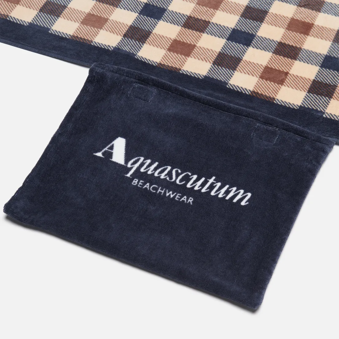 Aquascutum Полотенце Beach Iconic Check