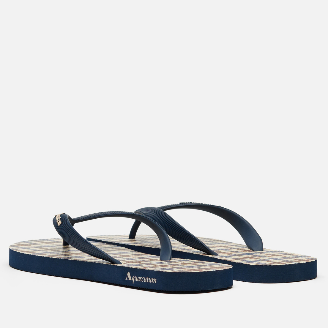 Aquascutum Мужские сланцы Beach Check Flip-Flop