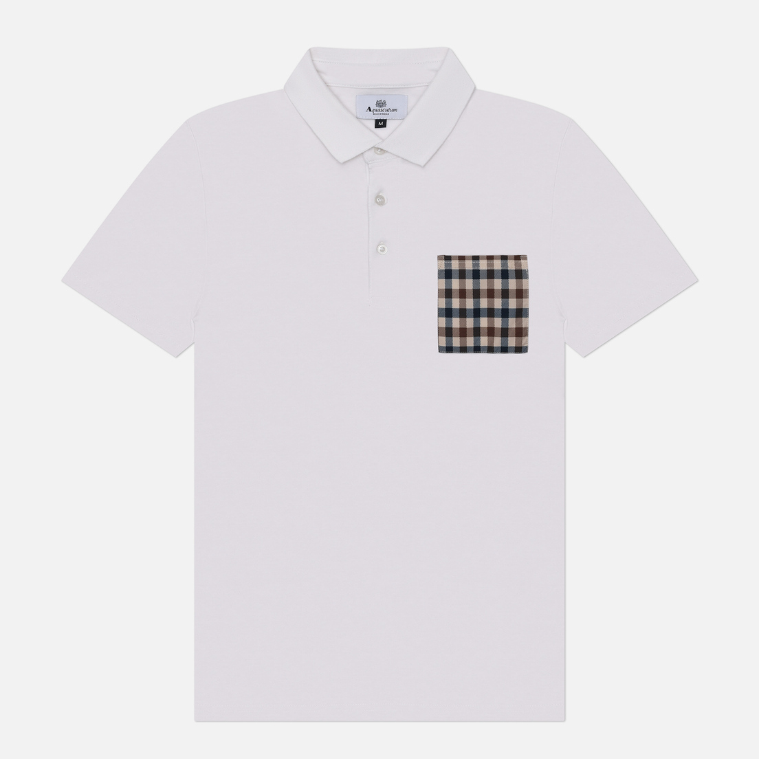 Aquascutum Мужское поло Beach Sailor Check