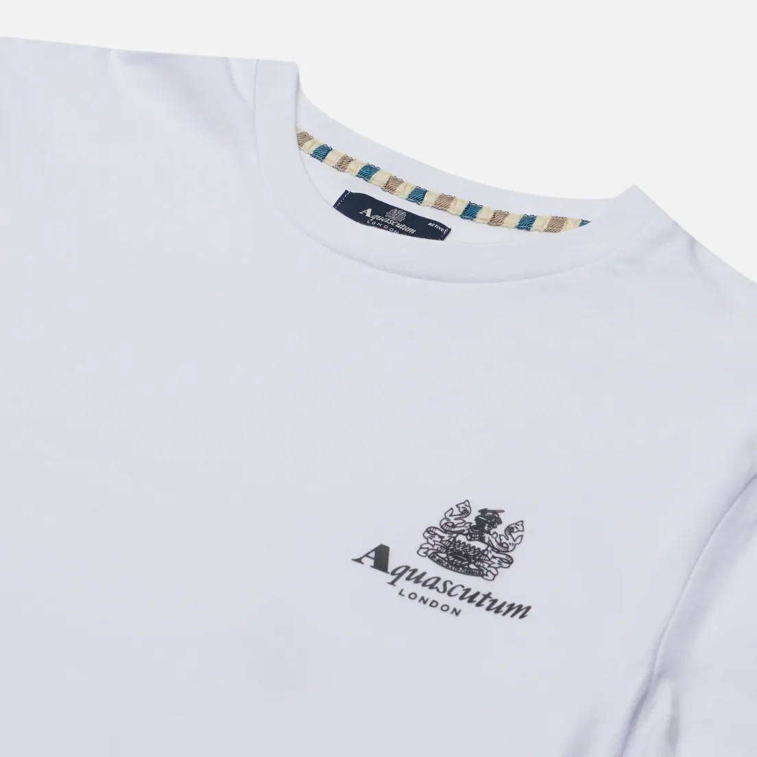 Aquascutum Мужская футболка Beach Basic Small Logo