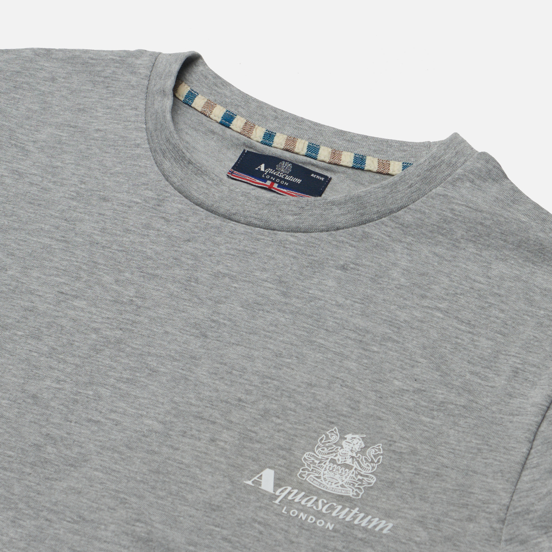 Aquascutum Мужская футболка Beach Basic Small Logo