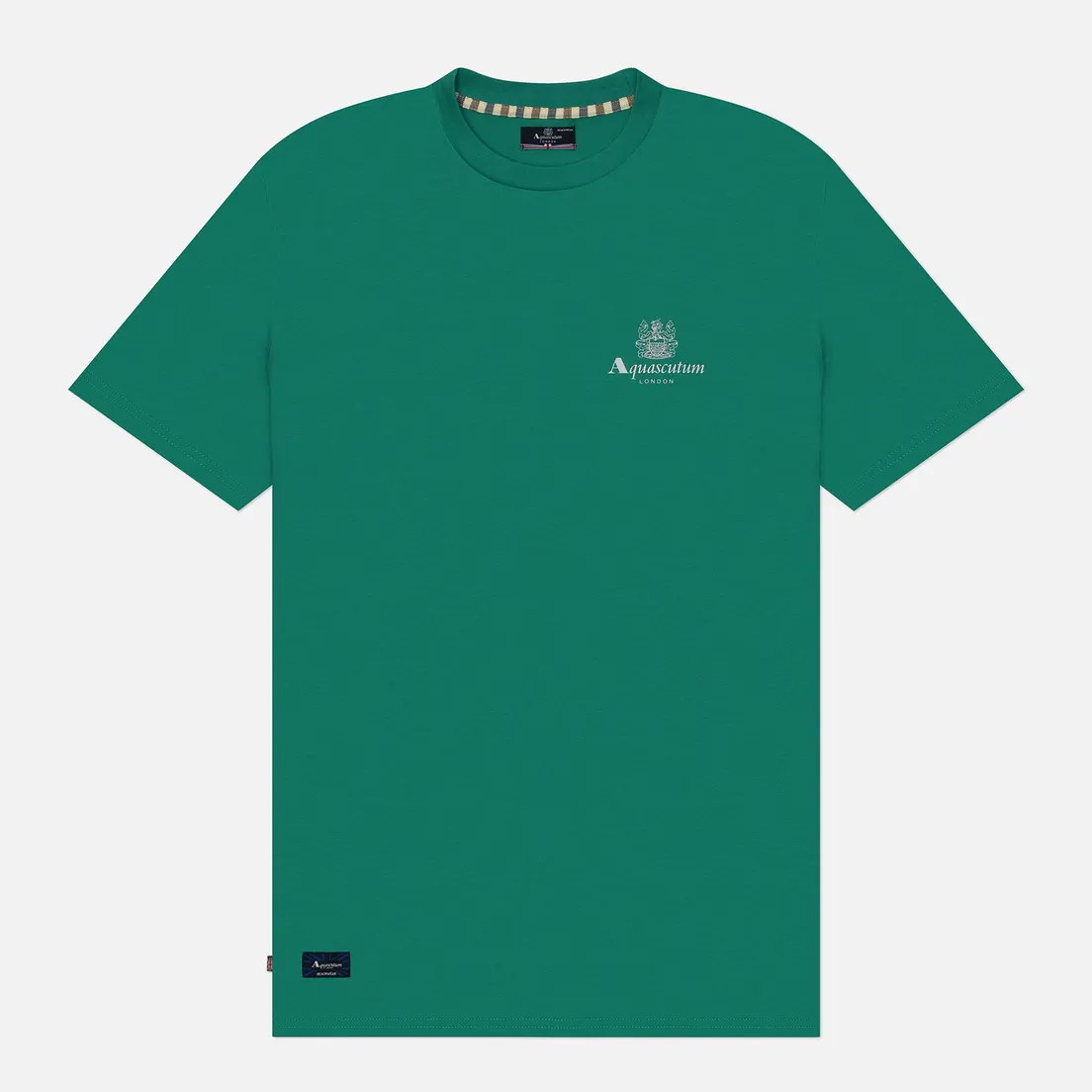 Aquascutum Мужская футболка Beach Basic Small Logo