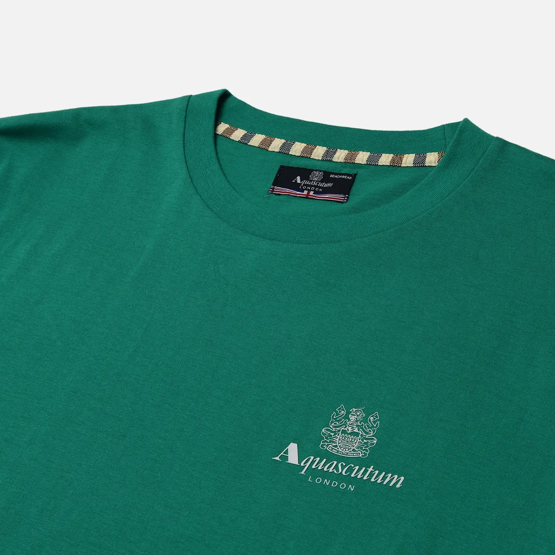 Aquascutum Мужская футболка Beach Basic Small Logo