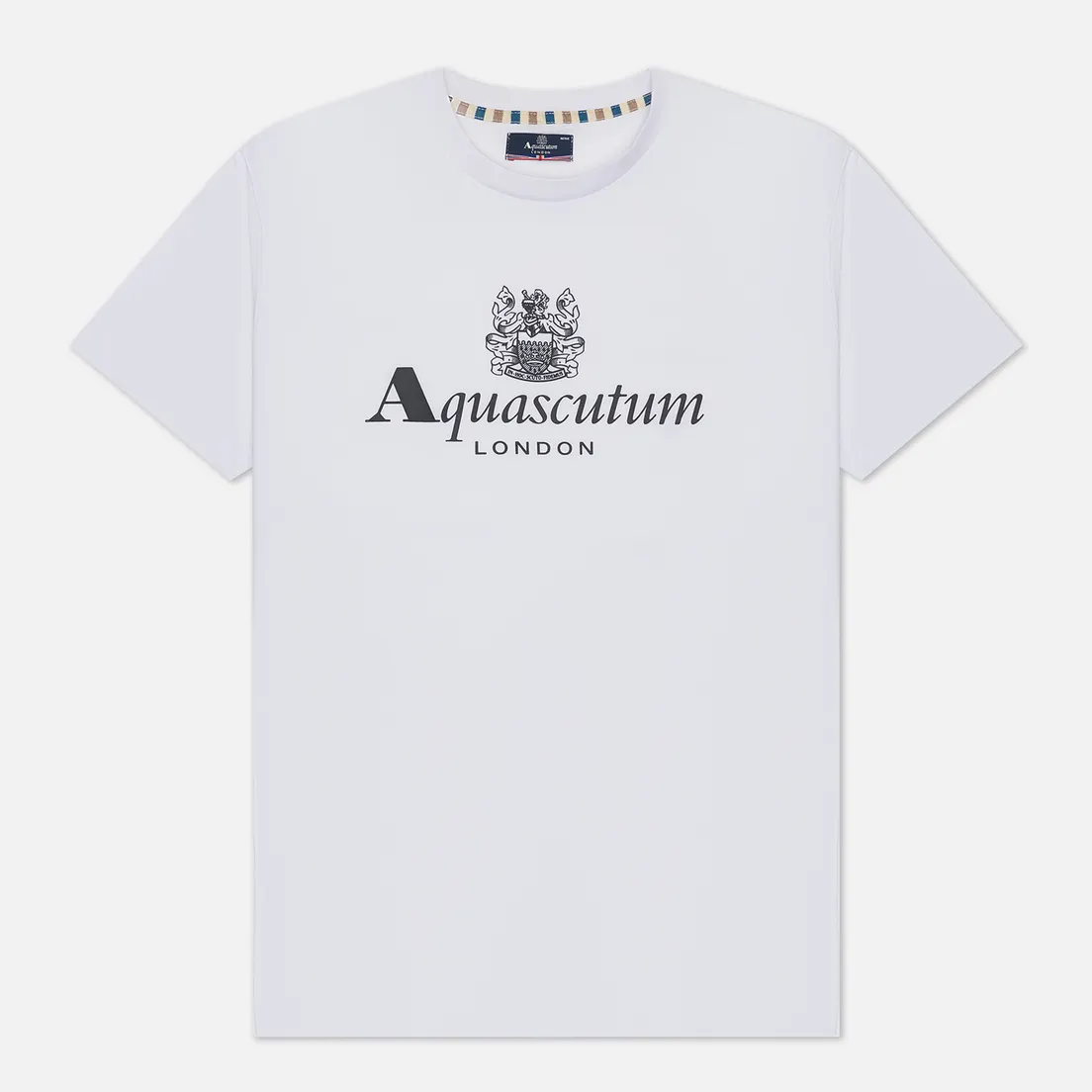Aquascutum Мужская футболка Beach Basic Big Logo