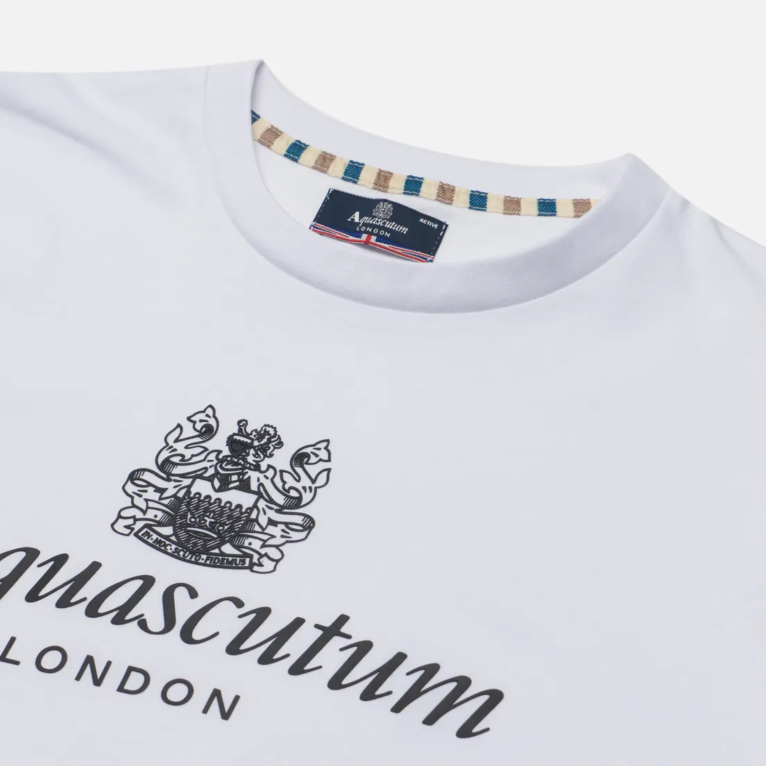 Aquascutum Мужская футболка Beach Basic Big Logo