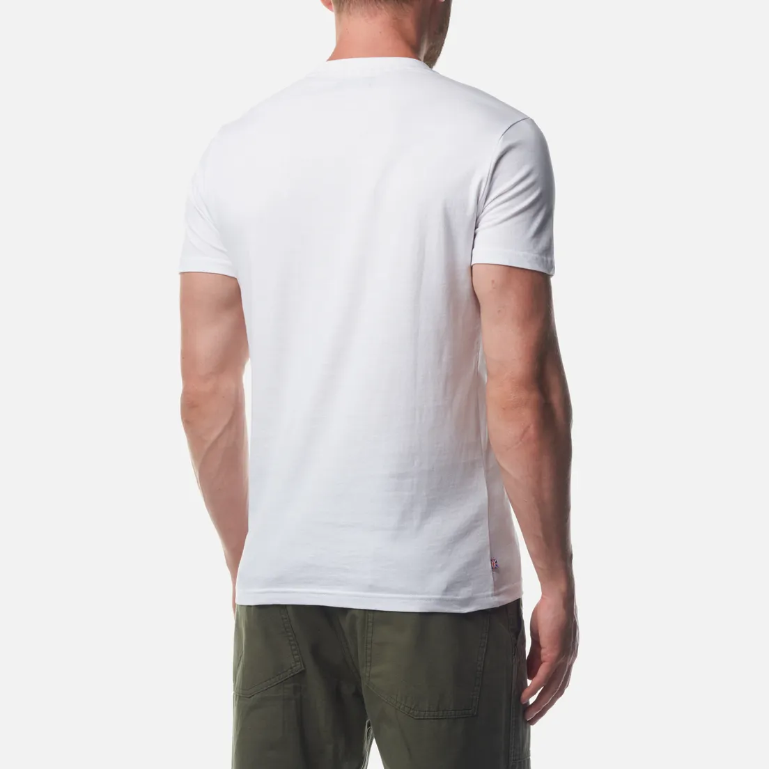 Aquascutum Мужская футболка Beach Basic Big Logo