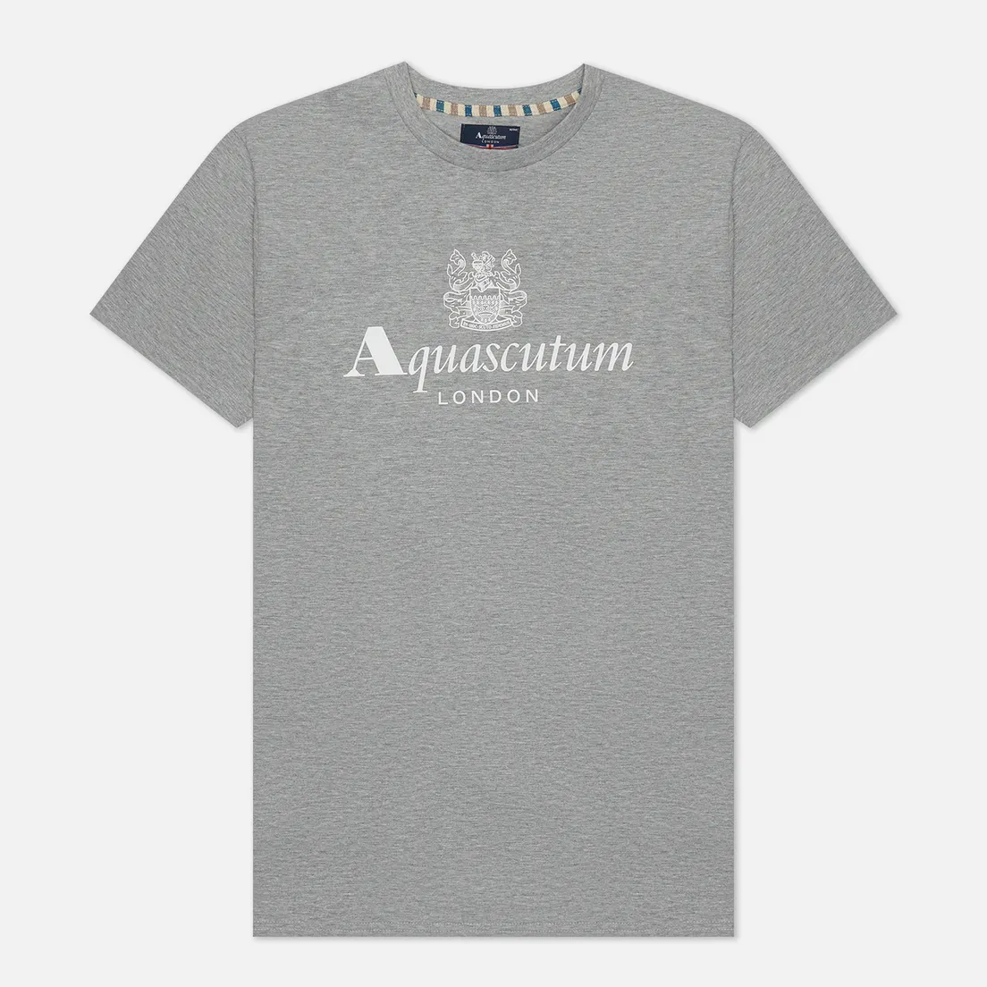 Aquascutum Мужская футболка Beach Basic Big Logo