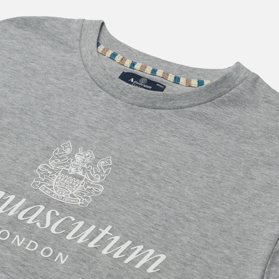 Aquascutum Мужская футболка Beach Basic Big Logo