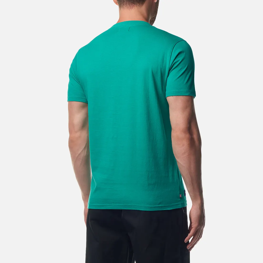 Aquascutum Мужская футболка Beach Basic Big Logo