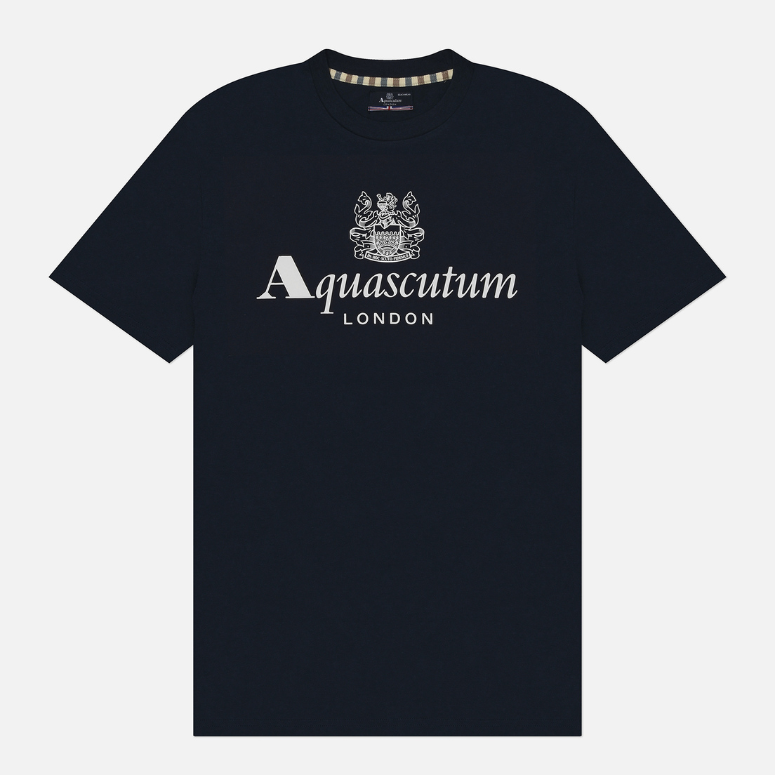 Aquascutum Мужская футболка Beach Basic Big Logo