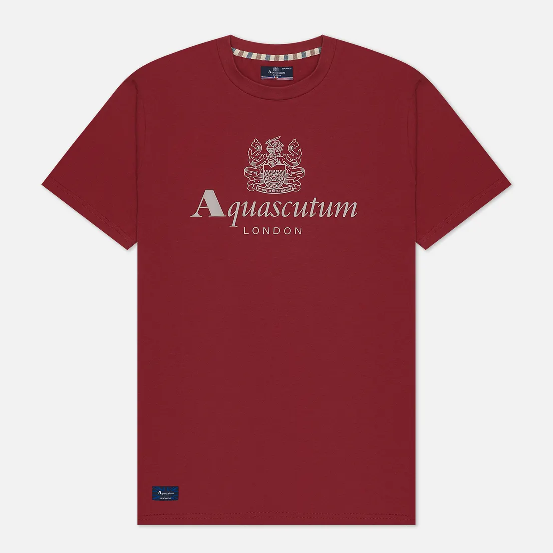 Aquascutum Мужская футболка Beach Basic Big Logo