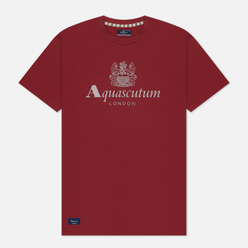 Aquascutum Мужская футболка Beach Basic Big Logo