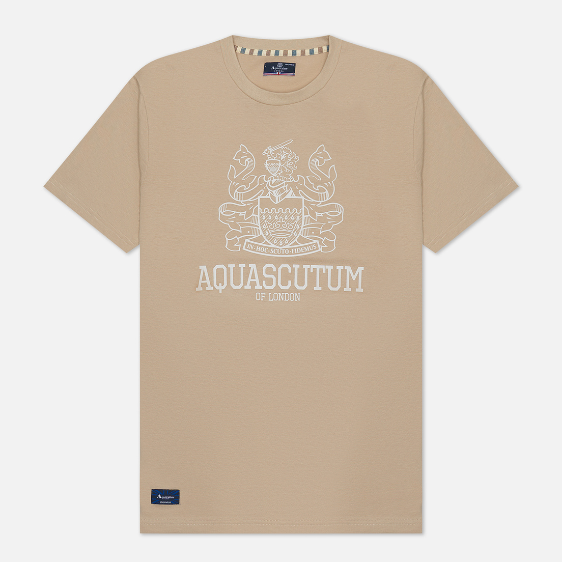 Aquascutum Мужская футболка Beach Basic Logo