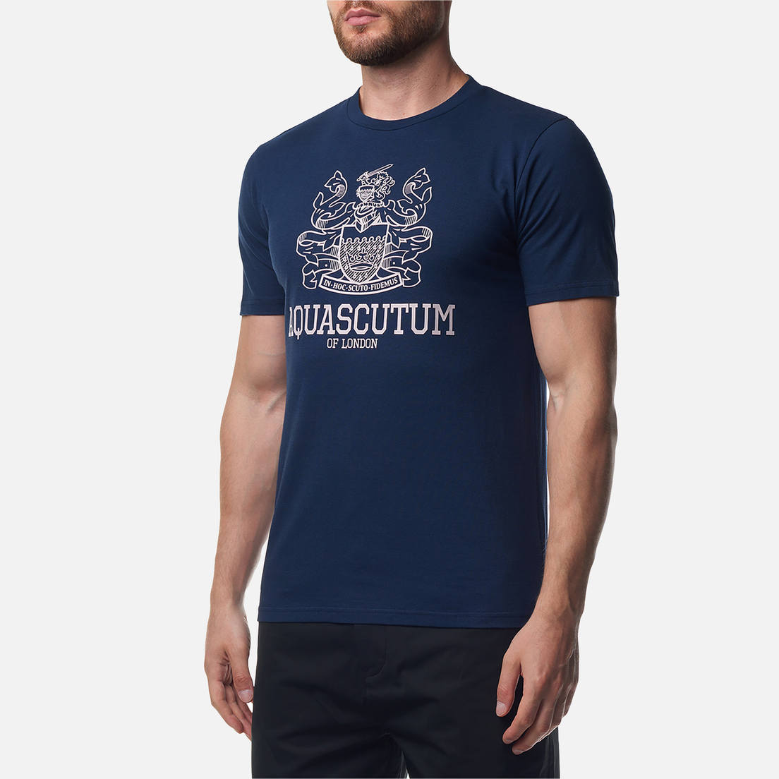 Aquascutum Мужская футболка Beach Basic Logo