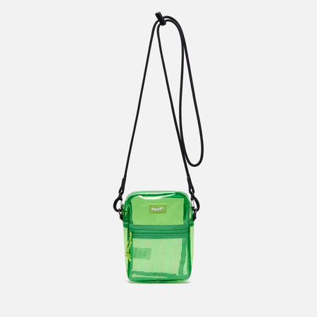 Сумка HUF Mercer Transparent Side, цвет зелёный