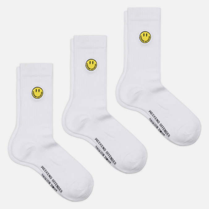 Комплект носков Weekend Offender Smiley Sports 3-Pack