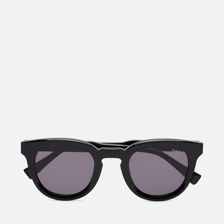 Солнцезащитные очки A.P.C. Lou, цвет чёрный, размер 49mm