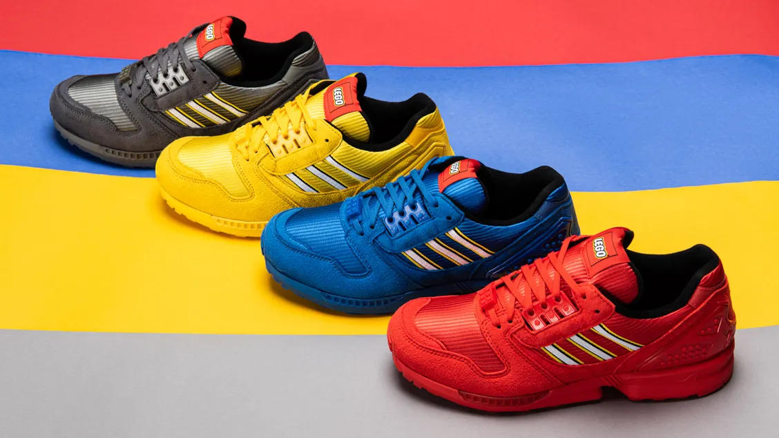 adidas Originals x LEGO ZX 8000: воображение и креативность