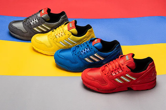 adidas Originals x LEGO ZX 8000: воображение и креативность