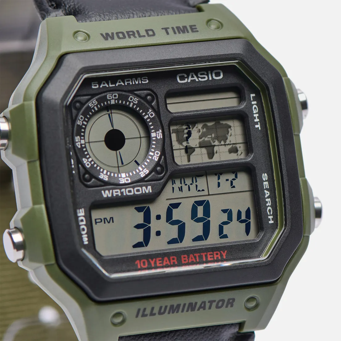 CASIO Наручные часы Collection AE-1200WHB-3B