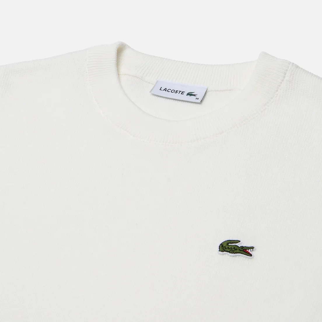 Lacoste Женский свитер Round Neck Organic