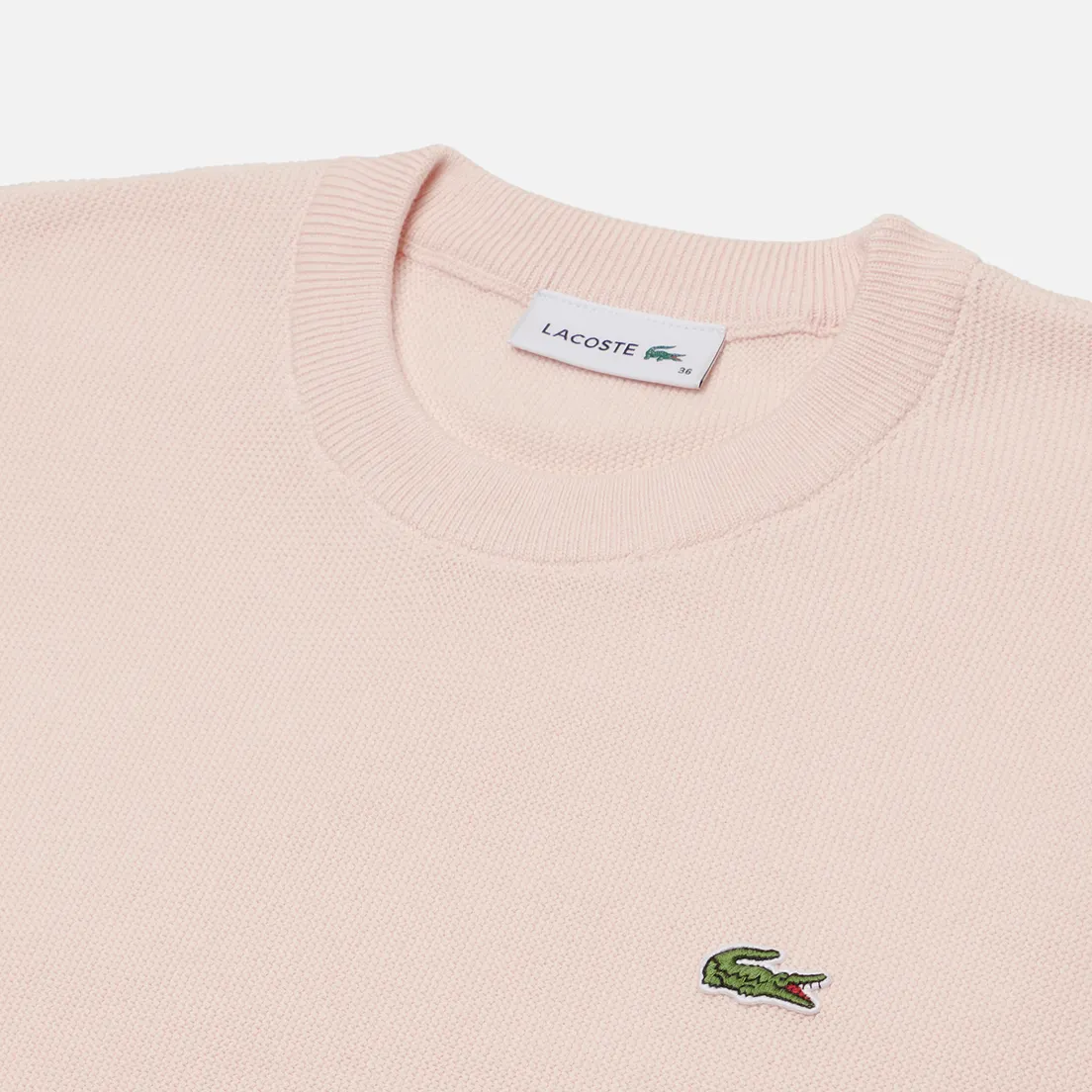 Lacoste Женский свитер Round Neck Organic