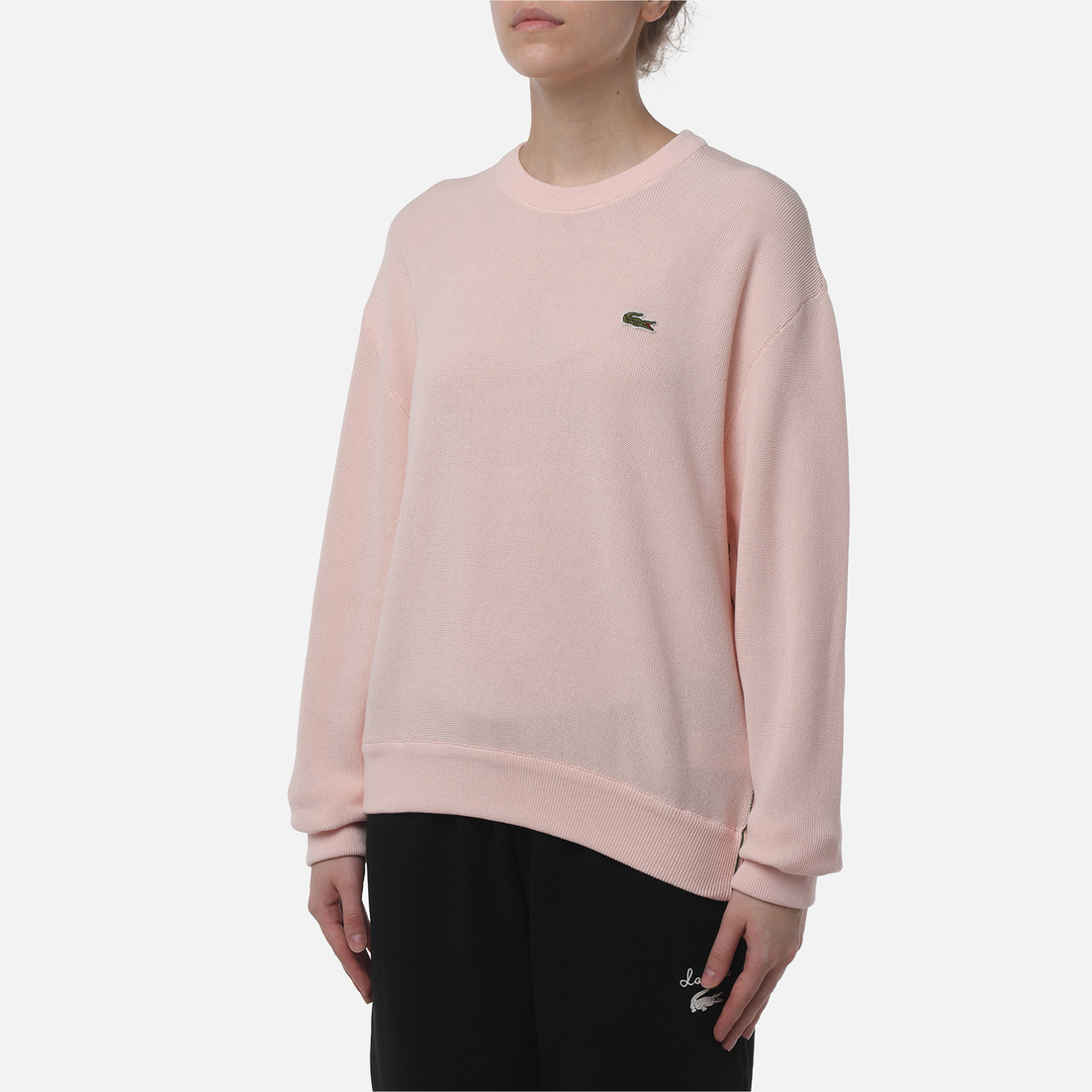 Lacoste Женский свитер Round Neck Organic
