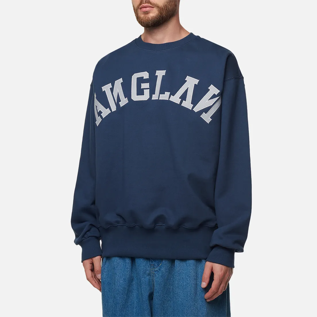 Anglan Мужская толстовка Applique Big Logo