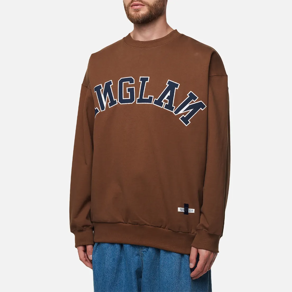 Anglan Мужская толстовка Applique Heavy
